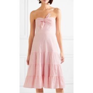 J.Crew Seersucker Tie Front Dress